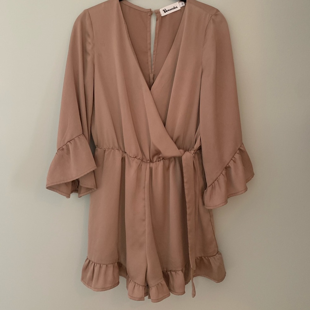 Sexy Satin Romper